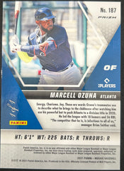 2021 Panini Prizm Mosaic Marcell Ozuna #187 1 of 1