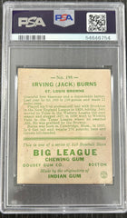 1933 Goudey Jack Burns #198 PSA 2