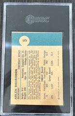 1961 Fleer Arlen Bockhorn #5 SGC 5