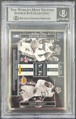 2019 Panini Noir LeBron James SS Dwyane Wade #290 /LeBron BGS 8.5