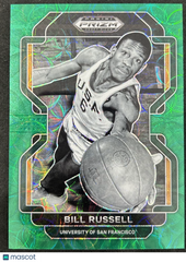 2022 Panini Prizm Draft Picks Bill Russell #4 Green 5 / 8