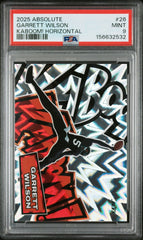 2025 Panini Absolute Kaboom! Horizontal Garrett Wilson PSA 9 #26