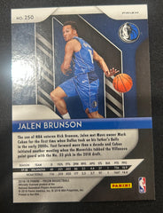 2018 Panini Prizm Jalen Brunson #250 Silver RC