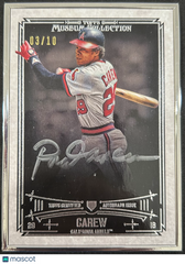 2015 Topps Museum Collection Rod Carew #MC-RCA 03/10 Autograph Issue