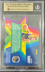 2020 Panini Contenders Superstar Die-Cuts Stephen Curry #4 BGS 9.5