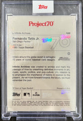 2021 Topps Project70 Fernando Tatis Jr. #548