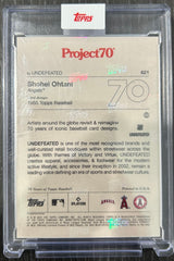 2021 Topps Project70 Shohei Ohtani #621