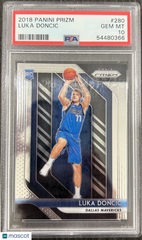2018 Panini Prizm Luka Doncic #280 PSA 10