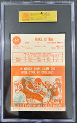 1963 Topps Mike Ditka SGC 7.5