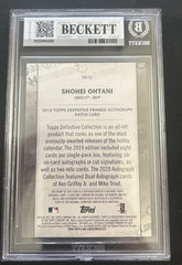 2021 Topps Through The Years Shohei Ohtani