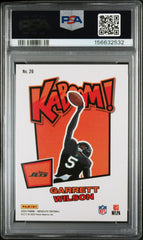 2025 Panini Absolute Kaboom! Horizontal Garrett Wilson PSA 9 #26