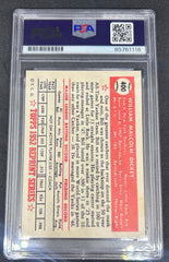 1952 Topps Reprint Series Bill Dickney #400 PSA Auto Authentic