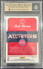 2016 Donruss Optic All-Stars Green Isiah Thomas #7 BGS 9.5
