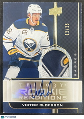 2020 2019-20 Upper Deck Trilogy Rookie Renditions Victor Olofsson #RR-28 12/25
