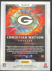 2022 Panini Origins Big Bang Christian Watson #BB-36 RC