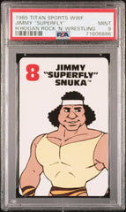1985 Titan Sports WWF Hulk Hogan's Rock 'n' Wrestling Jimmy "superfly" PSA 9