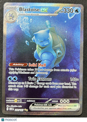2023 Pokemon Blastoise EX #200/165