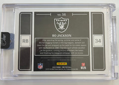 2023 Panini One Football Bo Jackson #56 Quad Patch 07/10 Memorabilia
