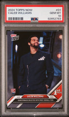2024 Topps Now Caleb Williams PSA 10 #D1