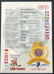2009 Tournoi International de Hockey Pee-Wee de Québec Connor McDavid #0910