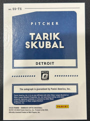 2020 Donruss Optic Signature Series Tarik Skubal #SS-TS