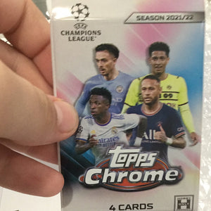 2021 Topps Chrome Soccer Pack