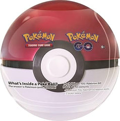 Pokemon Poke Ball Tin Red & White