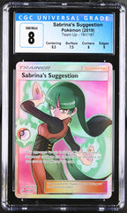 2019 Team Up Sabrina's Suggestion #181/181 CGC 8