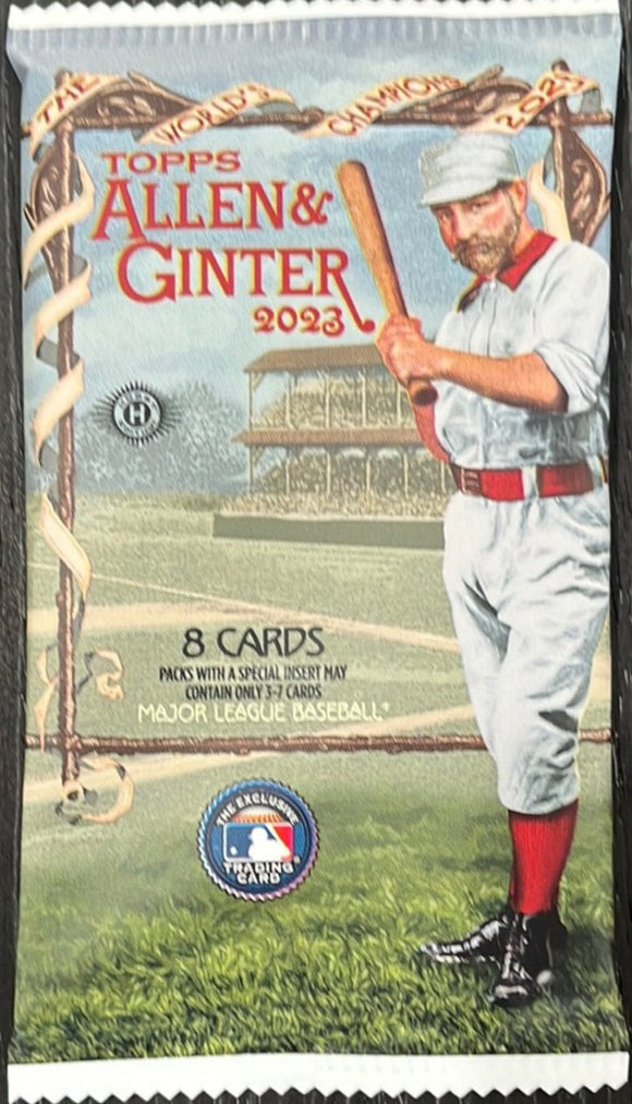 2023 Topps Allen & Ginter Baseball Hobby Box Pack - 8 Cards/Pack