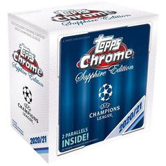 2020/21 Topps Chrome Sapphire Edition UEFA Champions Box