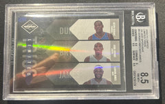 2010-2011 Limited Trios Silver Spotlight Durant/Bryant/James