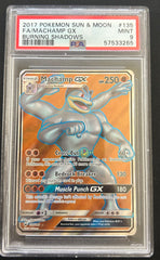 2017 Pokemon Sun & Moon Burning Shadows Fa/Machamp Gx Burning Shadows