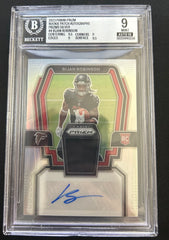 2023 Prizm Silver Bijan Robinson Patch Autograph