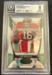 2009 Certified Mirror Emerald Materials Joe Montana