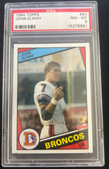 1984 Topps John Elway PSA 8 #63