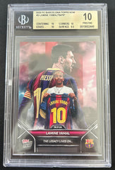 2025 FC Barcelona Topps Now Lamine Yamal
