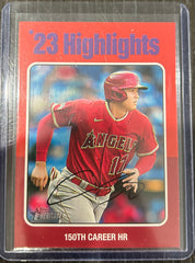 2024 Topps Heritage Shohei Ohtani (Red Border SSP)