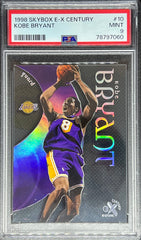 1998 Skybox E-X Century Basketball, Kobe Bryant, #10, PSA 9