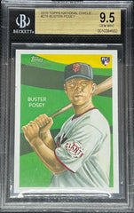 2010 Topps Baseball, National Chicle, Buster Posey, #275, BGS 9.5