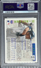 1996 Topps Finest Baseball, Derek Jeter, #92, PSA 10