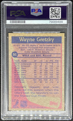 1984 Topps Hockey, Wayne Gretzky, #51, PSA 8