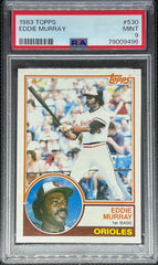 1983 Topps Baseball, Eddie Murray, #530, PSA 9