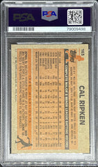 1983 Topps Baseball, Cal Ripken, Jr., #163, PSA 8