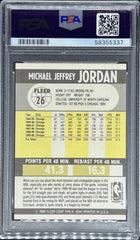 1990 Fleer Basketball, Michael Jordan, #26, PSA 8
