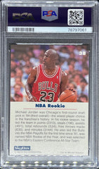 1992 Skybox Basketball, USA Basketball, Michael Jordan, #38, PSA 9