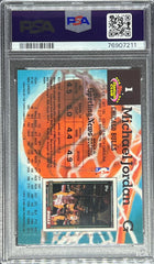 1992 Stadium Club Basketball, Michael Jordan, #1, PSA 9