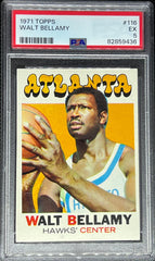 1971 Topps Basketball, Walt Bellamy, #116, PSA 5