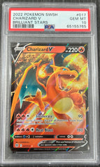 2022 Pokemon Charizard V PSA 10