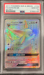 2017 Pokemon Espeon GX PSA 10