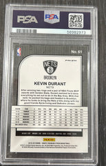 2019 Panini Hoops Premium Stock Kevin Durant Green Prizm